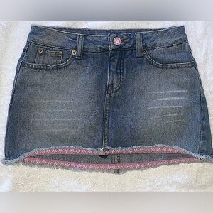 Limited Too Jean Skirt